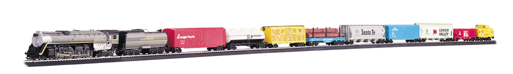 Bachman HO UP Steam Overland Limited Freight Set/4-8-4 - #00614