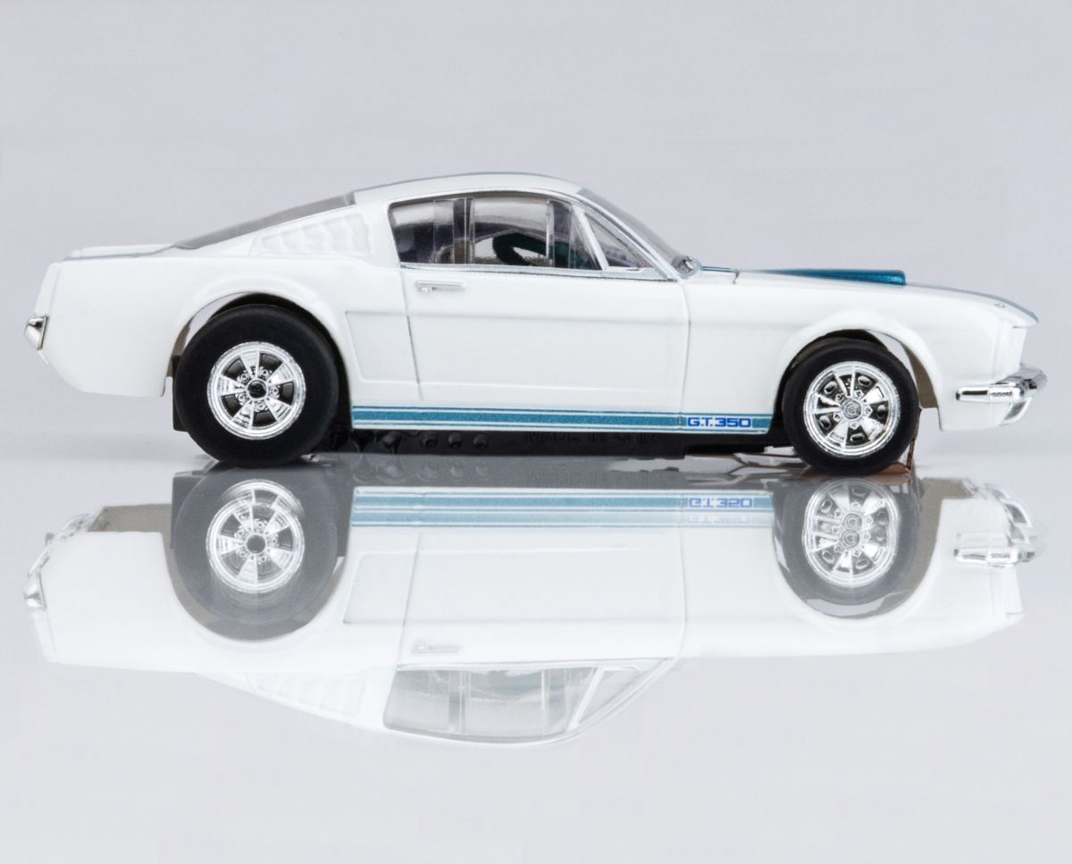 AFX Shelby GT350 1965 Wht/Blu