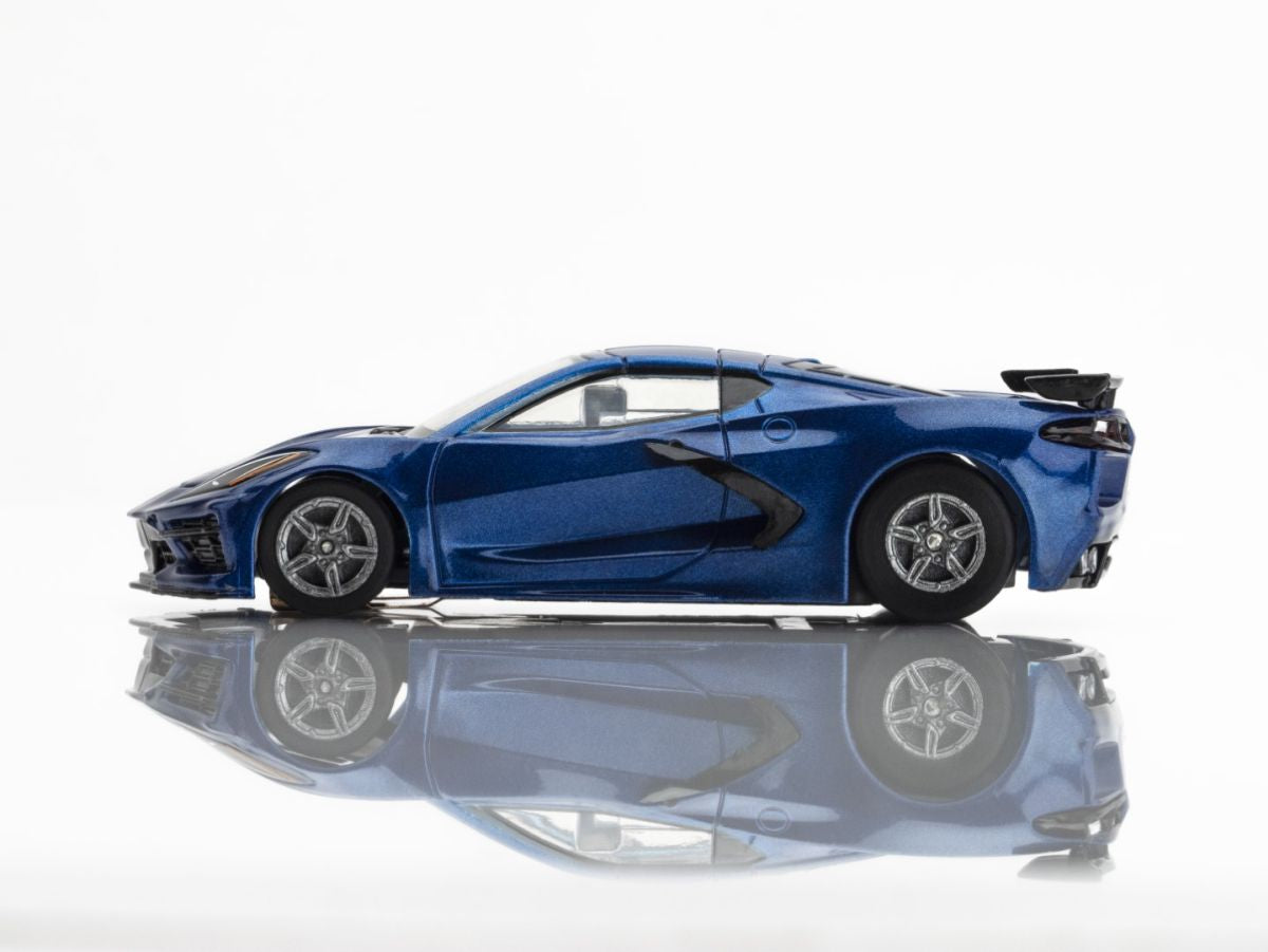 AFX Corvette C8 Riptide Blue Metallic