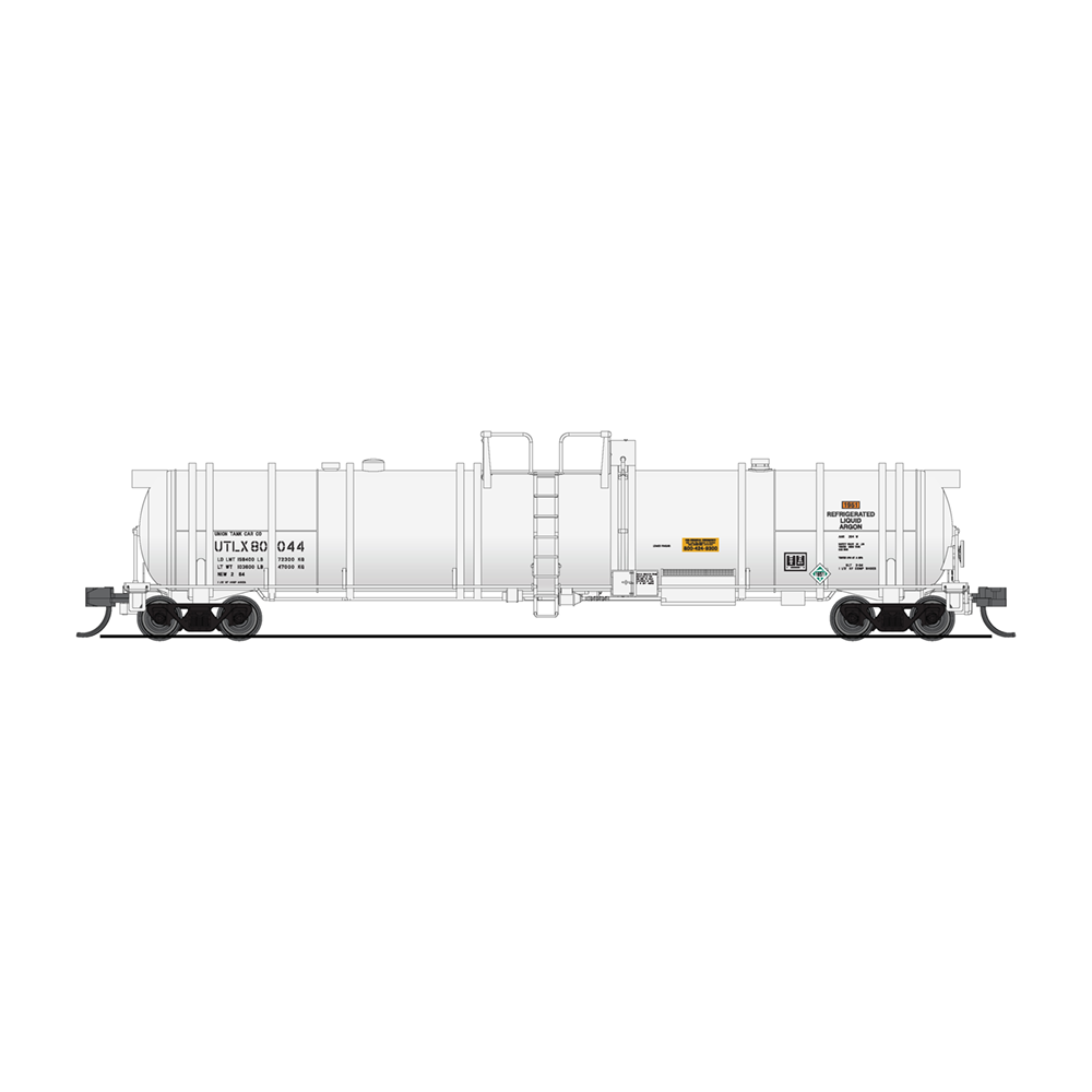 Broadway Limited N Cryogenic Tank CarUTLX