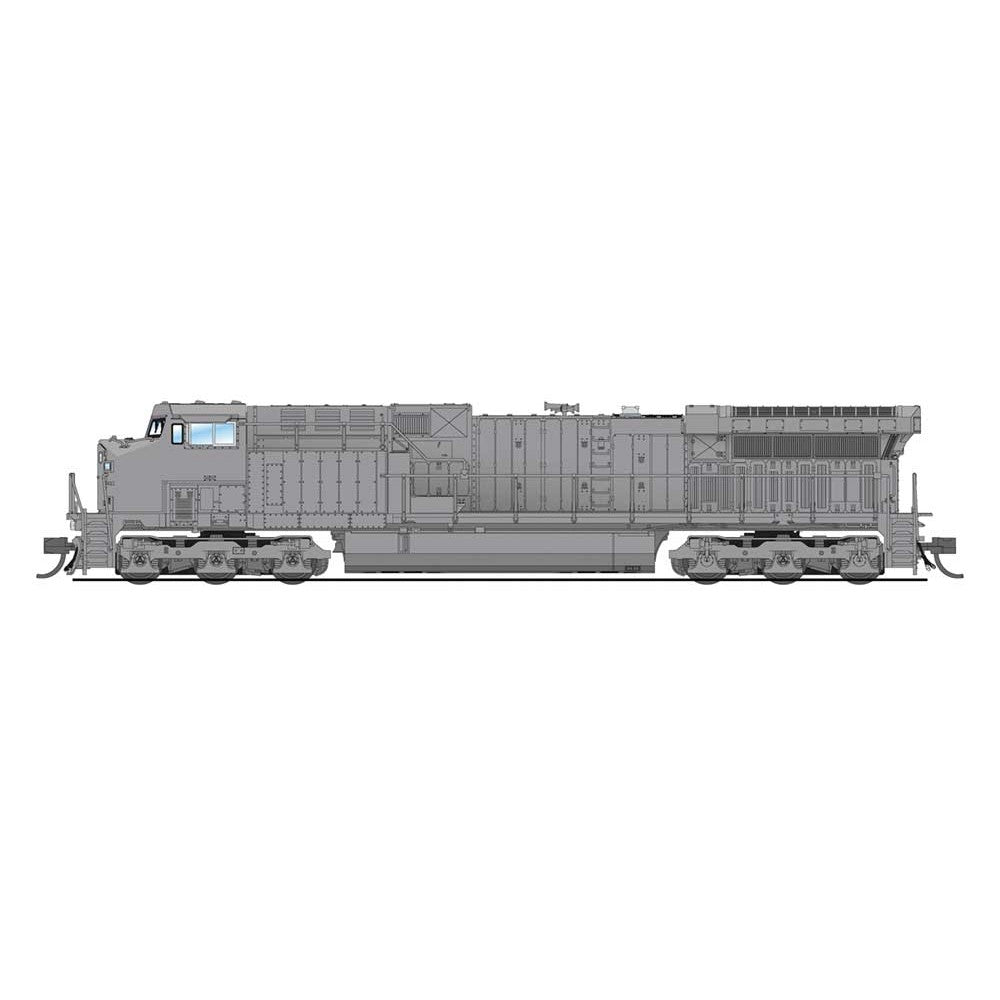 Broadway Limited N P3 AC6000 Diesel Undec UP Type DC/DCC Sound