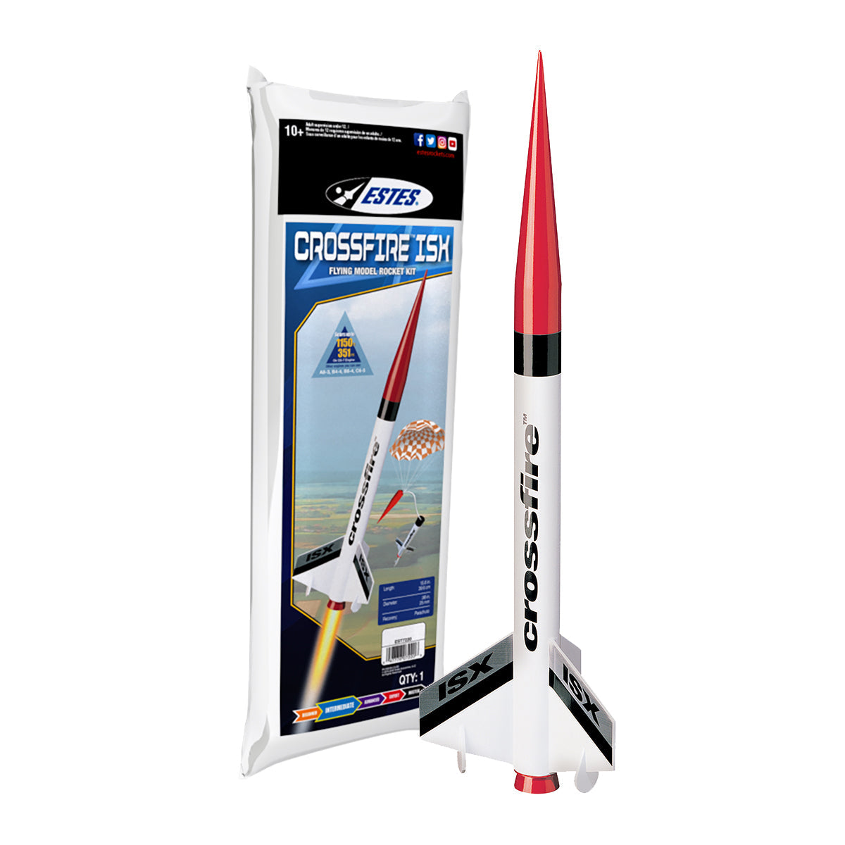 Estes Crossfire ISX Rocket sk1