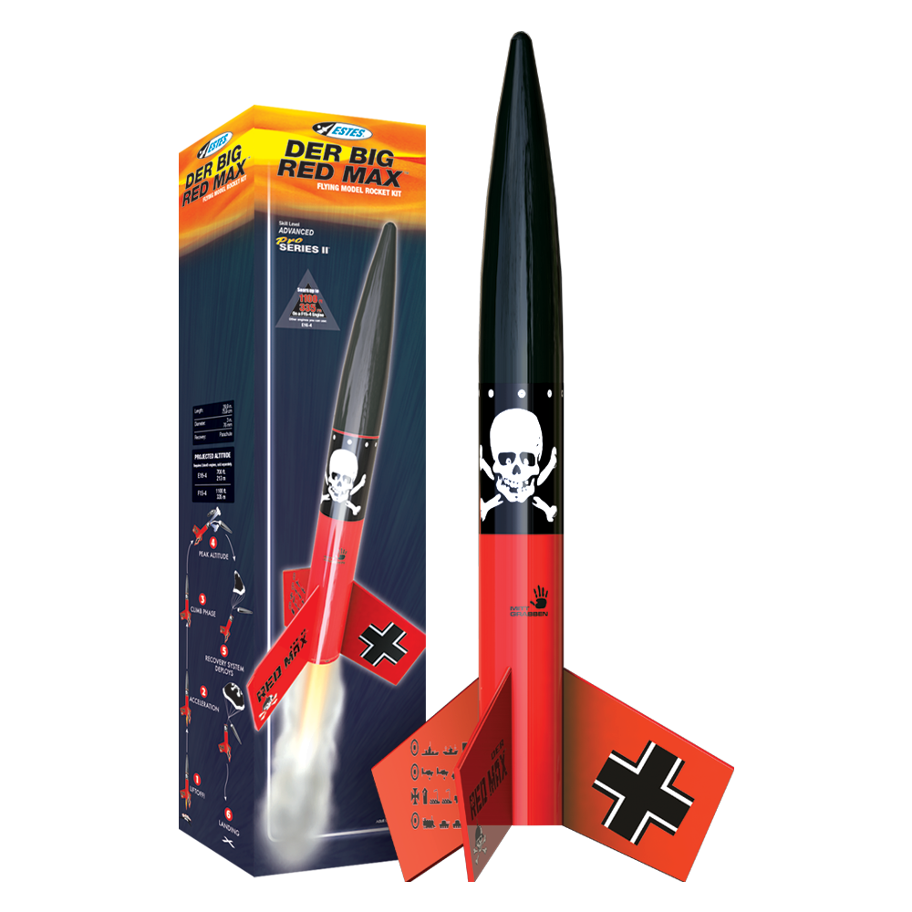 Estes Der Big Red Max (2) Skill ADV