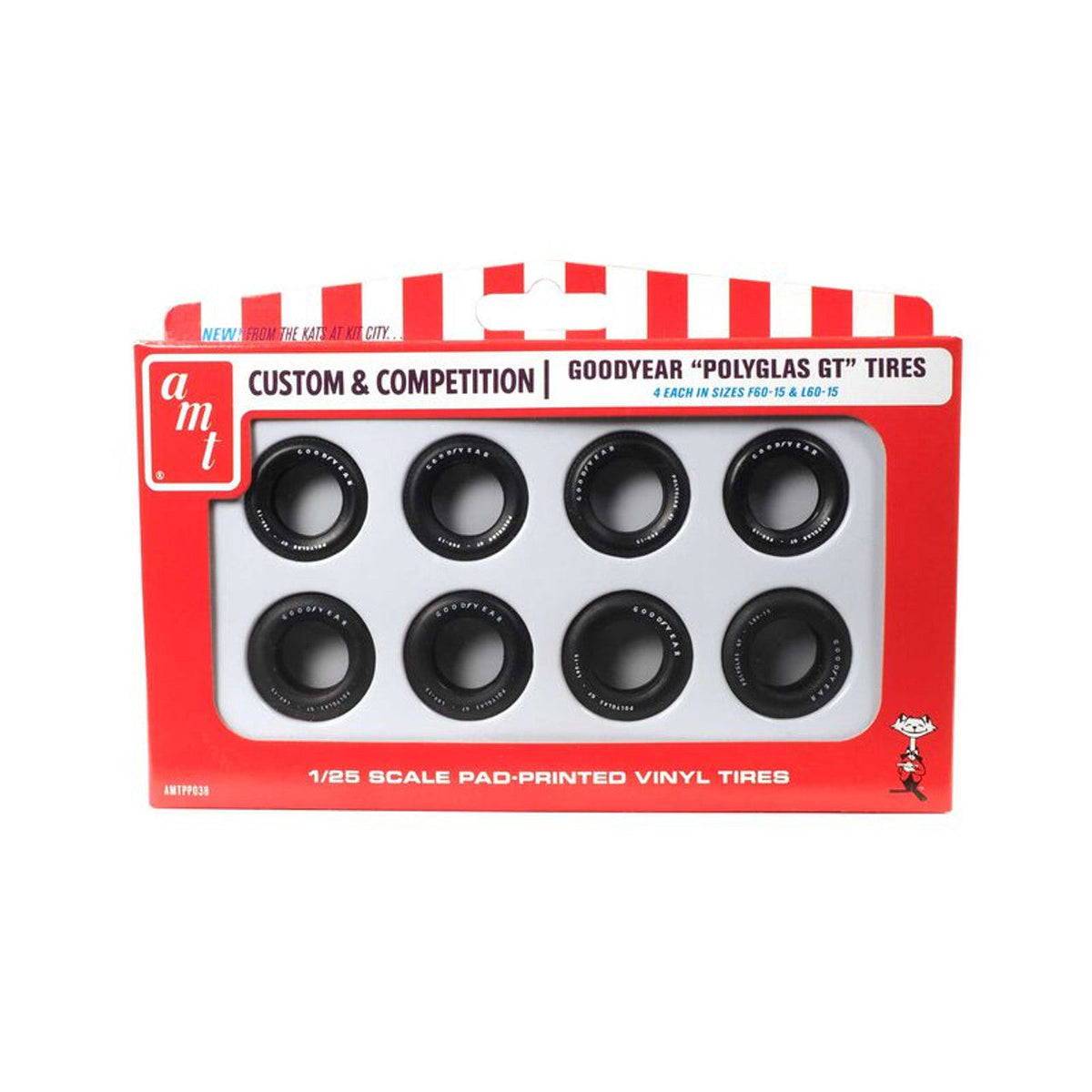 Goodyear Polyglas GT Tire Parts Pack(Works with many