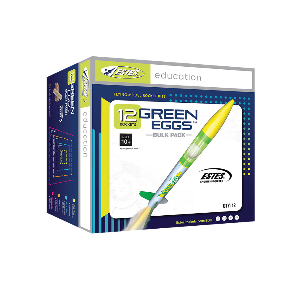 Estes Green Eggs (white box with color label) Skill BEG