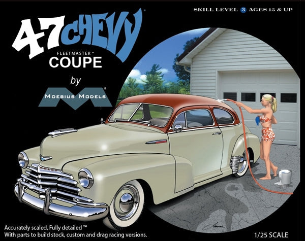 Moebius Models 47 Chevrolet Fleetmaster Coupe 1/25
