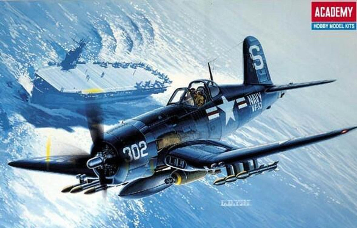 Academy 1/48 Academy F4U4B Corsair Fighter