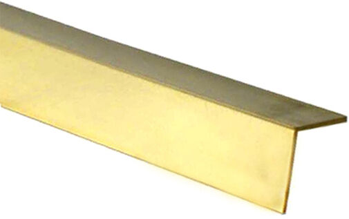 Albion Alloys A4 Brass Angle 4x4mm
