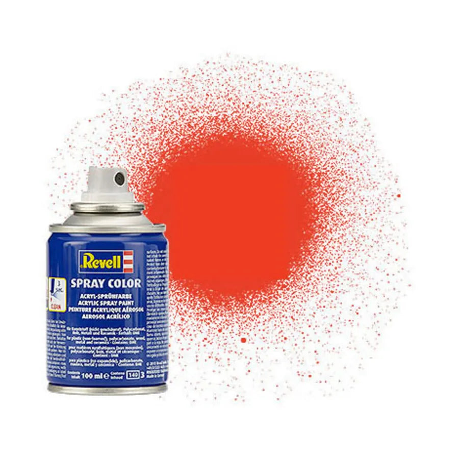 Revell Spray Luminous Orange Mat - 34125