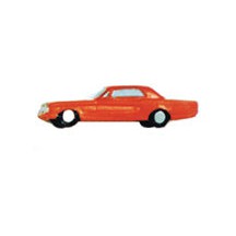 Plastruct N gauge Polyethylene Plastic Automobile Mustang (5 per pack)