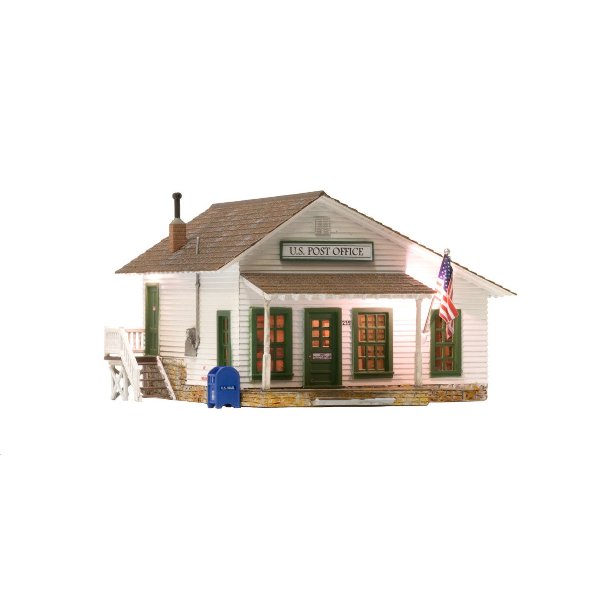 Woodland Scenics N B/U Letters Parcels & Post - Post Office