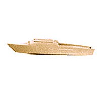 Plastruct Plastic Sail Boat (1 per pack)