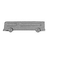 Plastruct Cast Metal Bus (3 per pack)
