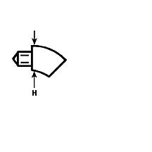 Plastruct 1/8"White Female 45° Elbow for TB-4 (5 per pack)
