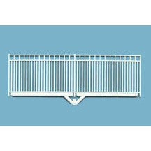 Plastruct O gauge Polystyrene Square Trim Fence 8" Length (2 - 4" pieces per pack)