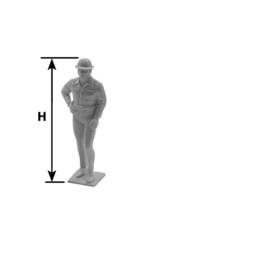 Plastruct Tan ABS Standing Figure ( 2 per pack)