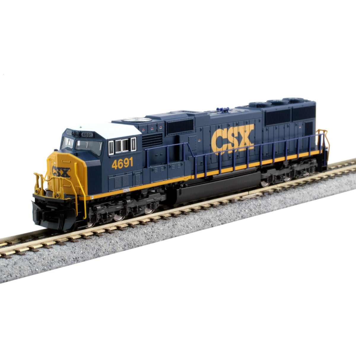Kato N Scale CSX SD70M Diesel w/Flat Radiator #4691