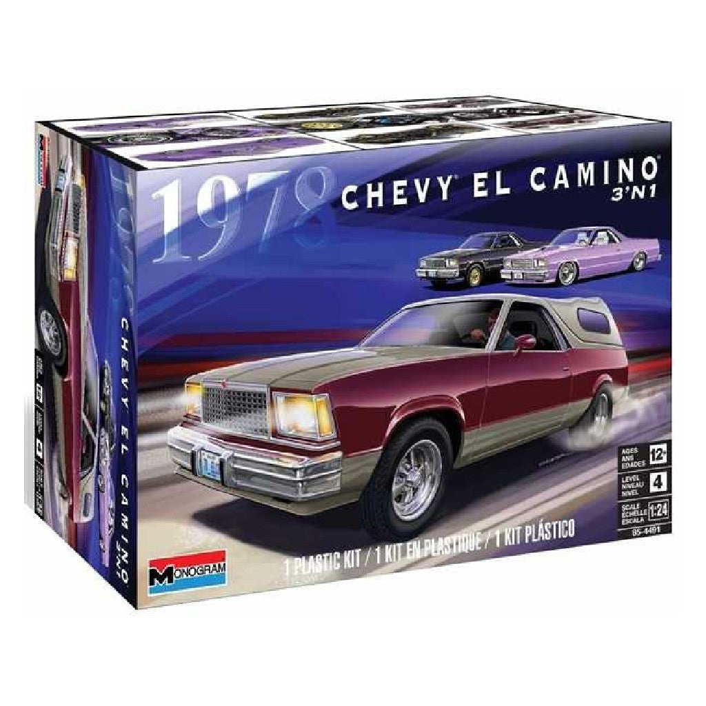 Revell 1978 Chevy El Camino 3'n1