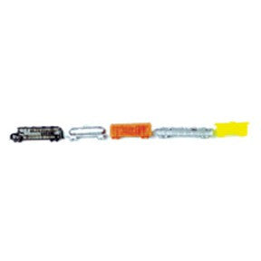 Plastruct Polyethylene Plastic Freight Train (10 per pack)