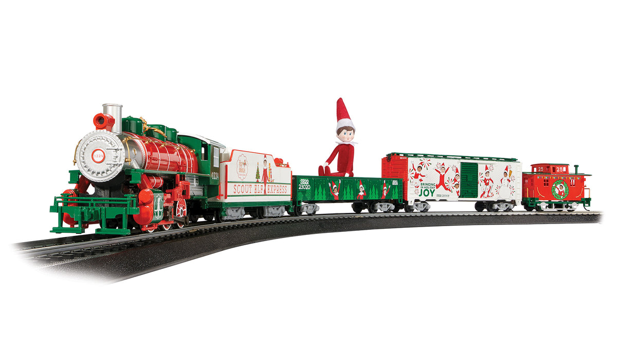 Bachmann HO Elf On The Shelf Scout Elf Express Freight Set/0-6-0 - 00779