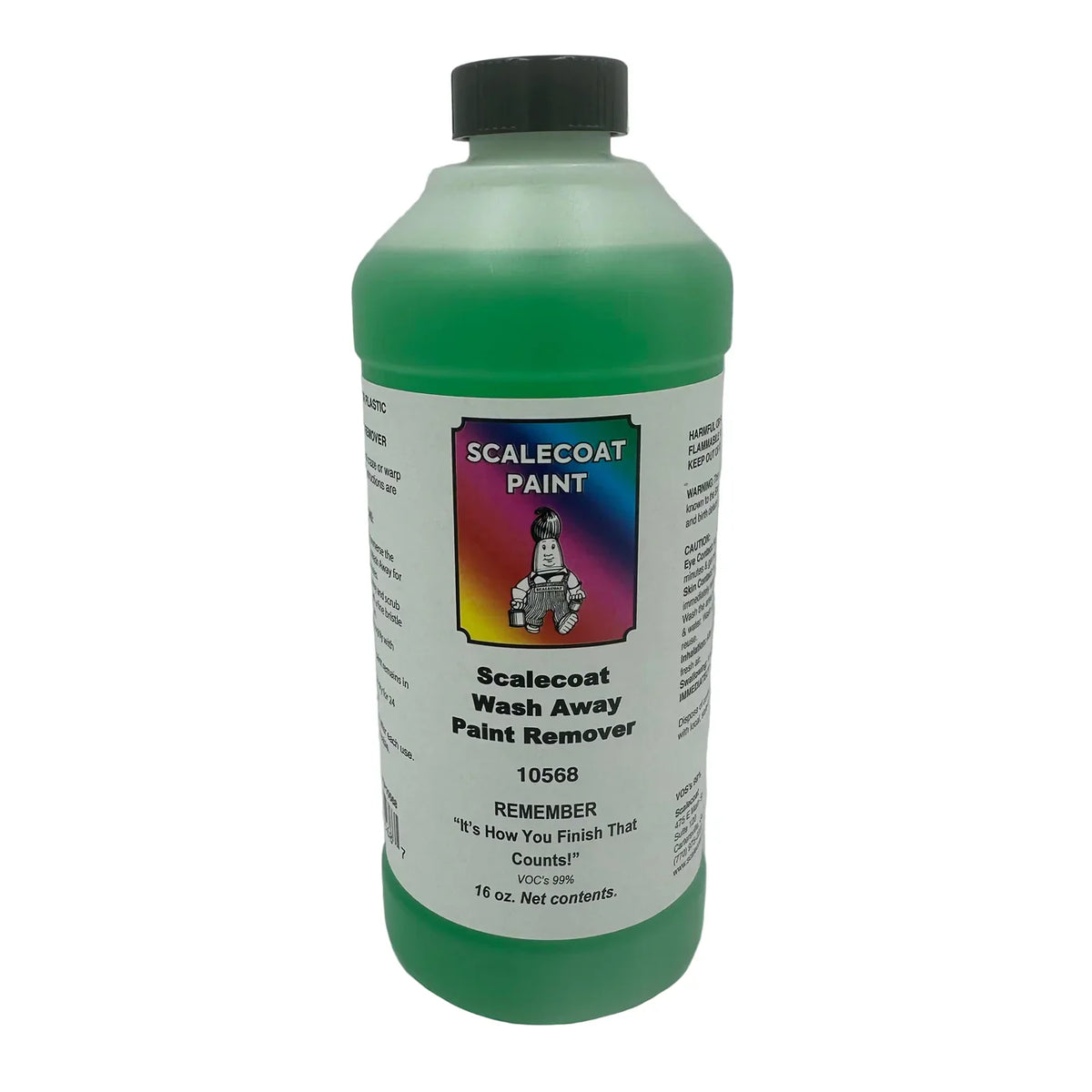 Scalecoat Wash Away Paint Remover 16oz Bottle