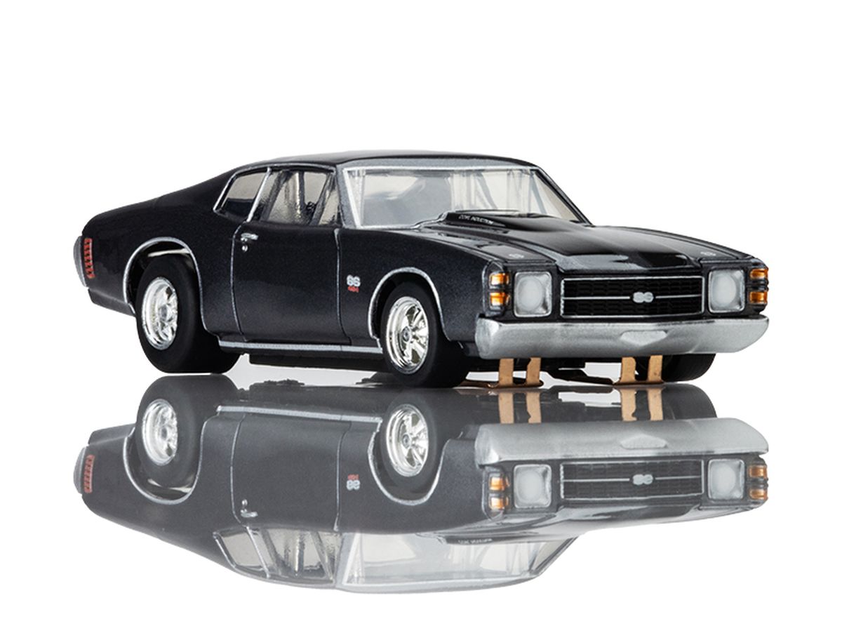 AFX 1972 Chevelle SS454 Slv/Blk