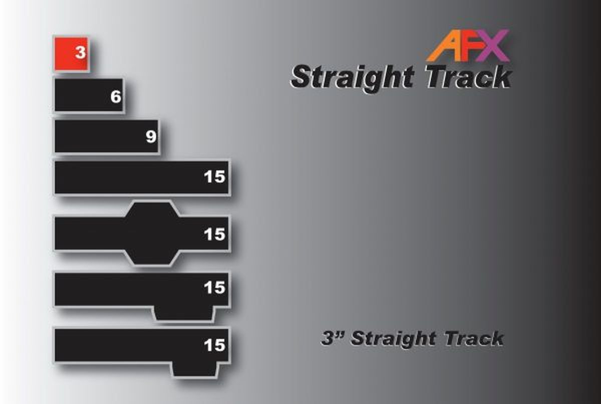 AFX Track Straight-3" Pr.