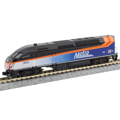 Kato N Scale 1766123 MP36PH Chicago Metra #403 DCC