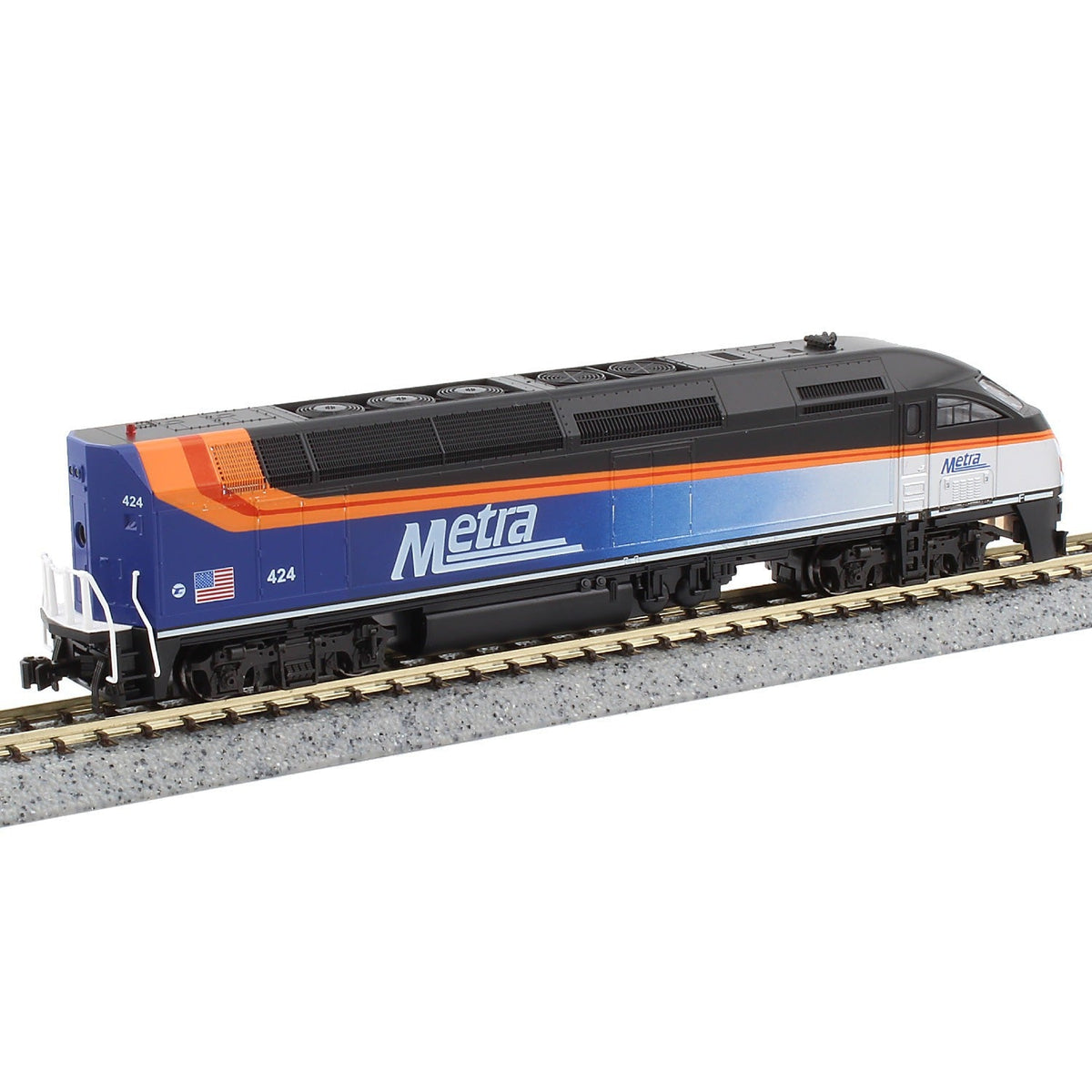Kato N Scale 1766123 MP36PH Chicago Metra #403 DCC