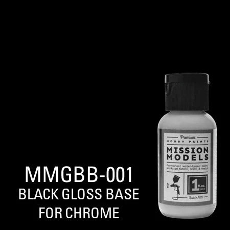 Mission Models Paint Gloss Black Base  1oz