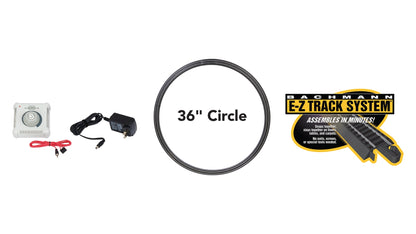 Bachmann HO Scale Steel Alloy E-Z Track Circle Track Set - 44214
