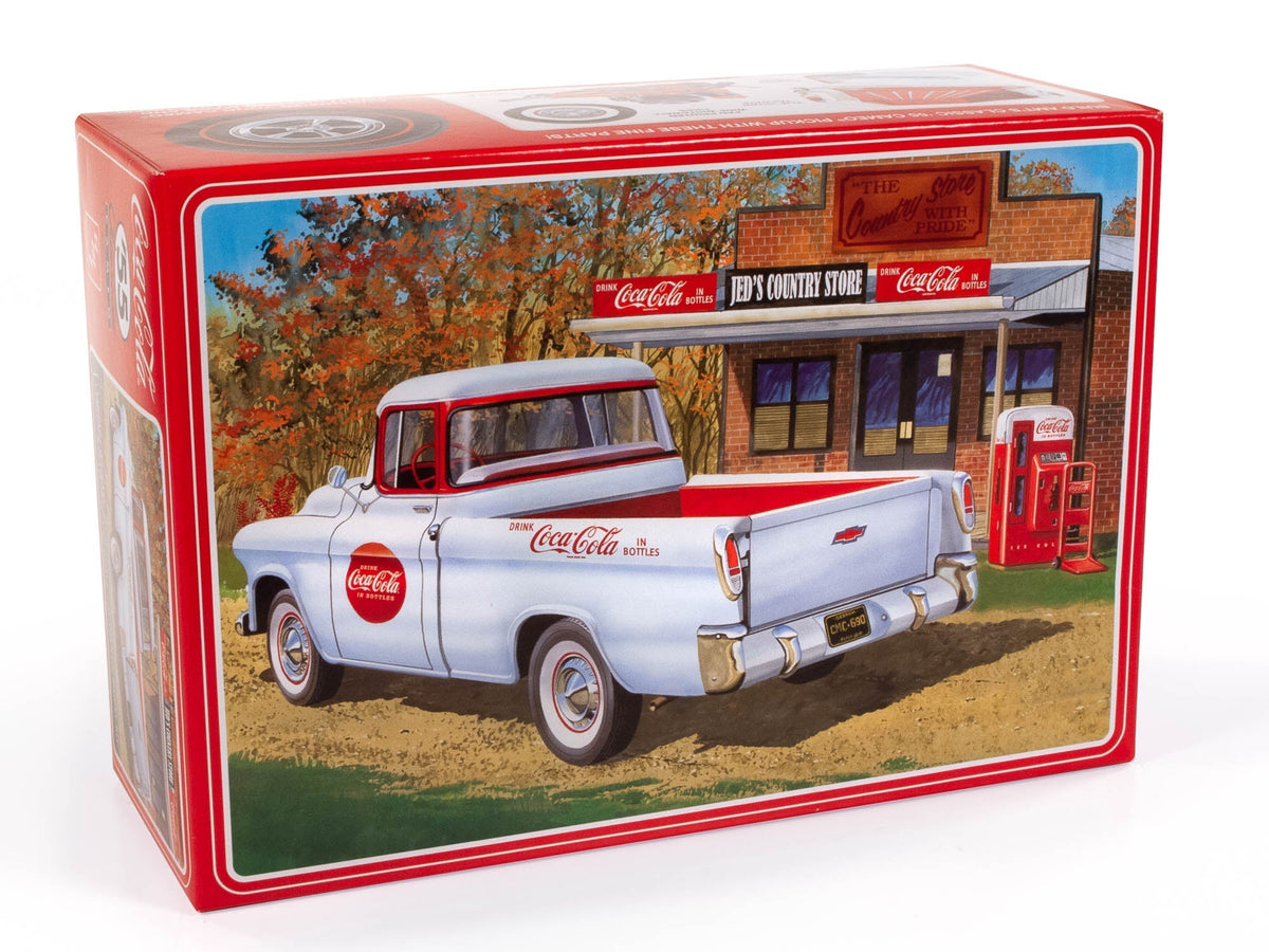 AMT 1955 Chevy Cameo Pickup (Coca-Cola) 1:25 Scale Model Kit