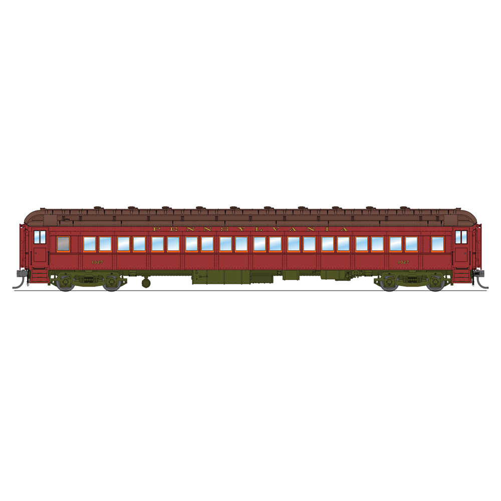 Broadway Limited HO PRR P70 Coach 1931-1937/No AC