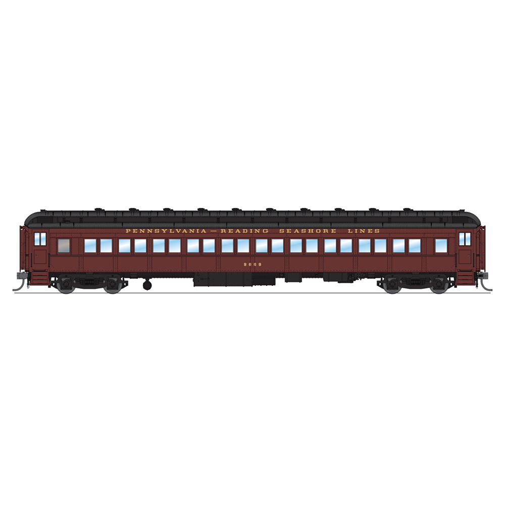Broadway Limited HO PRSL P70 Coaches 1940's 2pk A/No AC