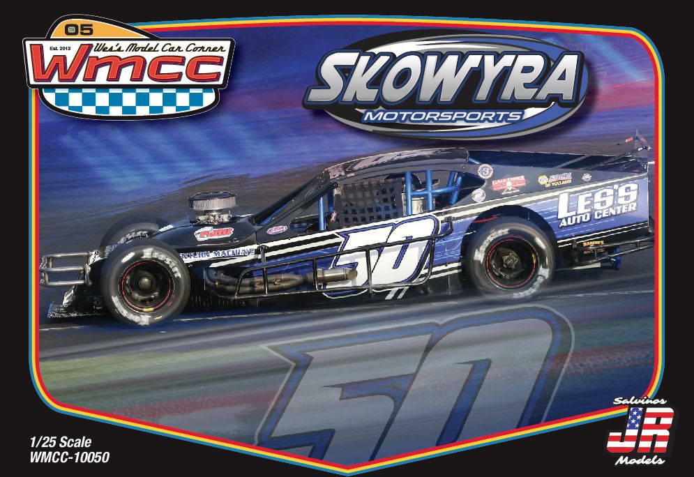 Wes's Model Car Corner Skowyra Motorsports #50 Modified Model Car Kit
