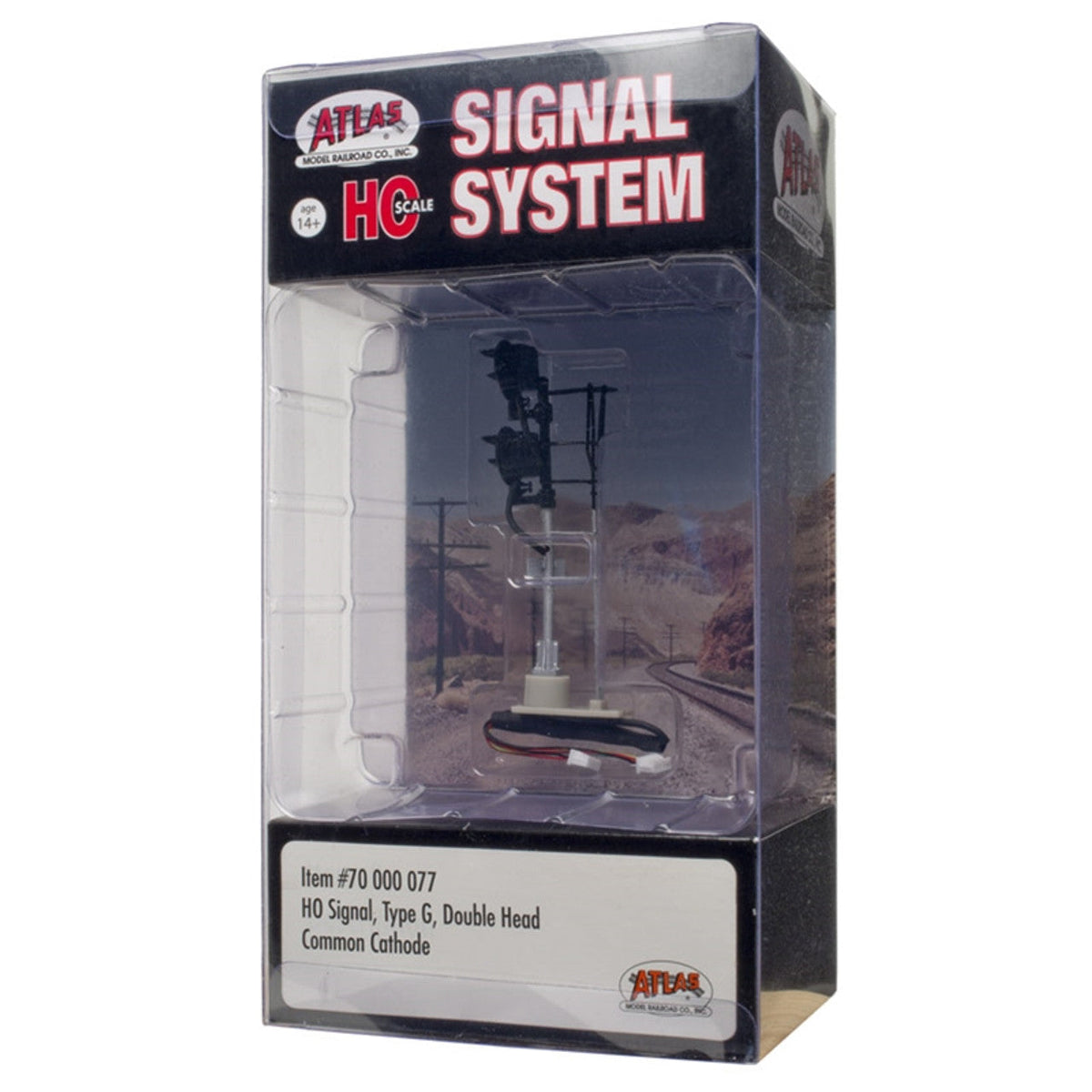Atlas HO Type G Double Head Signal | 70000077