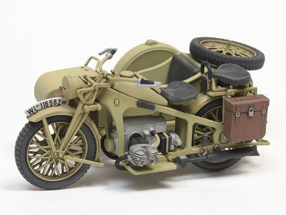 Tamiya German KS600 Motorcycle with Sidecar
