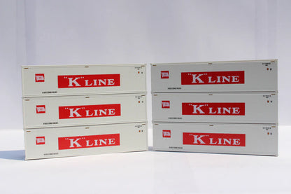 Jacksonville Terminal Co N K-Line 40' High Cube Reefer 6 Pack | 405619