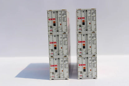 Jacksonville Terminal Co N K-Line 40' High Cube Reefer 6 Pack | 405619