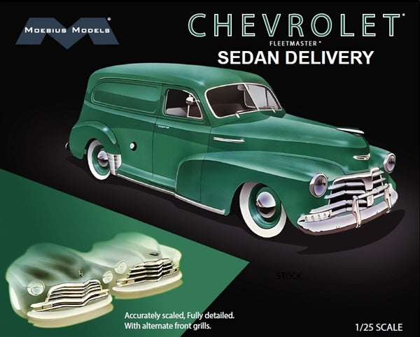 Moebius Models 1/25 1947 Chevrolet Fleetmaster Sedan Delivery