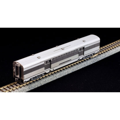 Kato N Scale CB&Q Silver Streak Zephyr 6pc Set With E5A & 5 Passenger Cars DCC/Sound