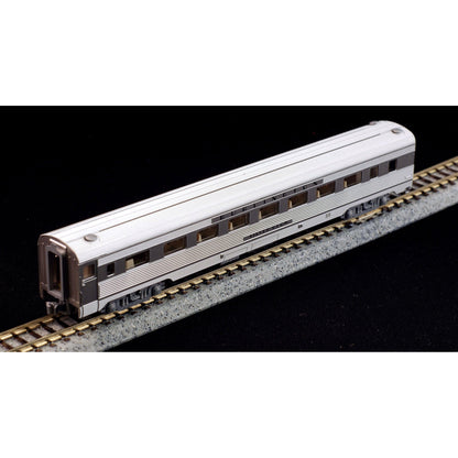 Kato N Scale CB&Q Silver Streak Zephyr 6pc Set With E5A & 5 Passenger Cars DCC/Sound