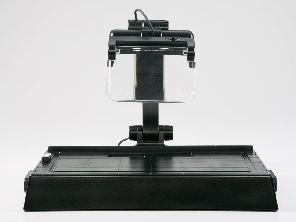 Tamiya Work Station with Magnifying Lens & LED Lights – Model Building Workbench Tool (74064)