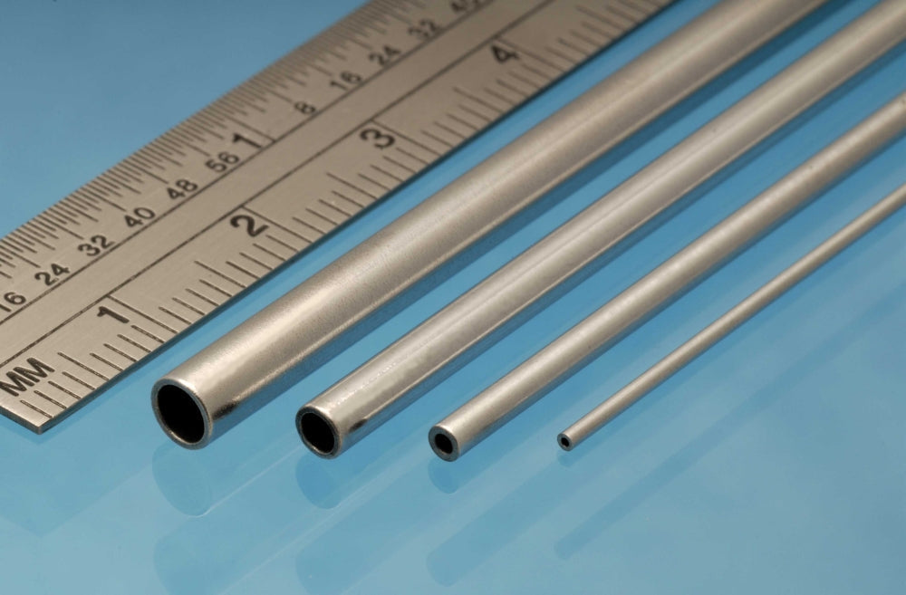 Albion Alloys AT4M Aluminum Tube 4x0.45mm (3 Pack)