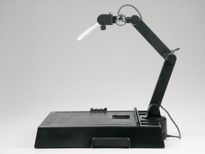 Tamiya Work Station with Magnifying Lens & LED Lights – Model Building Workbench Tool (74064)