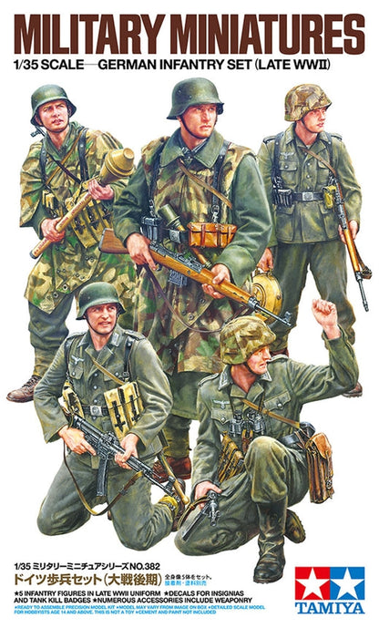 Tamiya German Infantry Set Late WWII - 35382