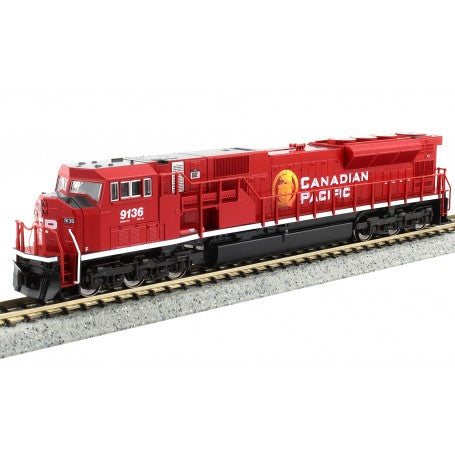 Kato N Scale Canadian Pacific CP 9155 EMD SD90/43MAC Locomotive DCC