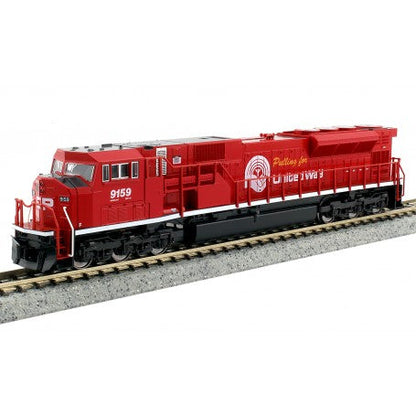 Kato N Scale Canadian Pacific CP 9159 United Way EMD SD90/43MAC Locomotive DCC