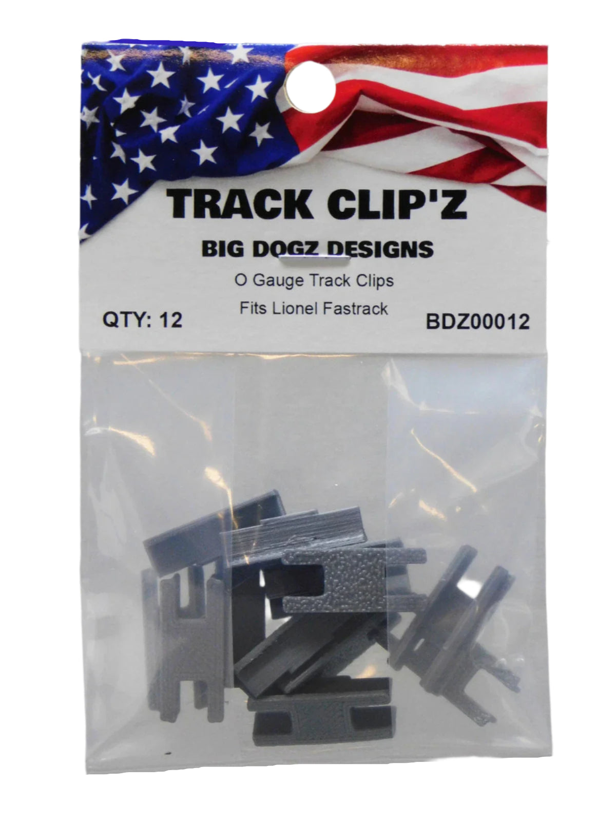 Big Dogz Designs Track Clip’z For Lionel Fastrack