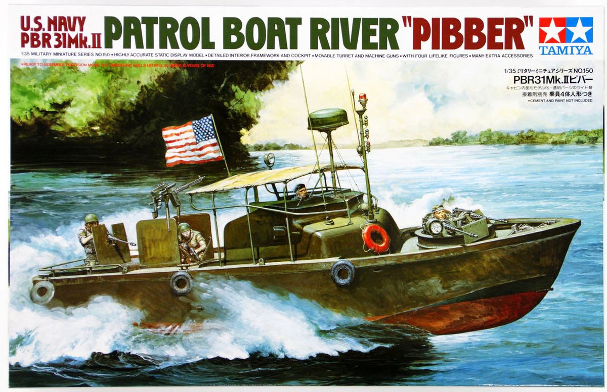 Tamiya 35150 1/35 US Navy Patrol Boat Pibber